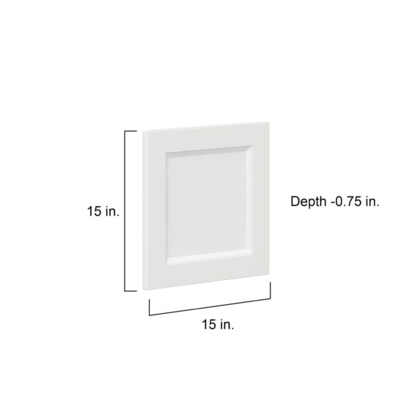 Magnolia Painted Bright White Recessed 15 x 15 x 0.75 in. Door