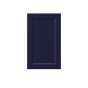 Camellia Painted Midnight Blue Recessed 15 x 25 x 0.75 in. Door