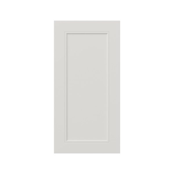 Wisteria Painted Light Gray Recessed 15 x 30 x 0.75 in. Door