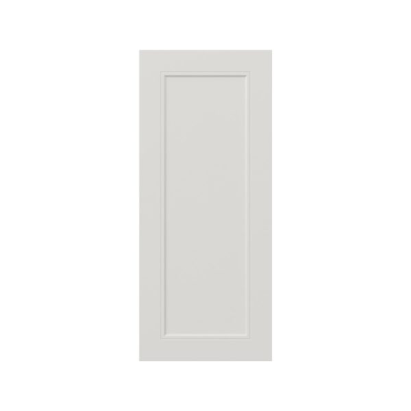 Wisteria Painted Light Gray Recessed 15 x 35 x 0.75 in. Door