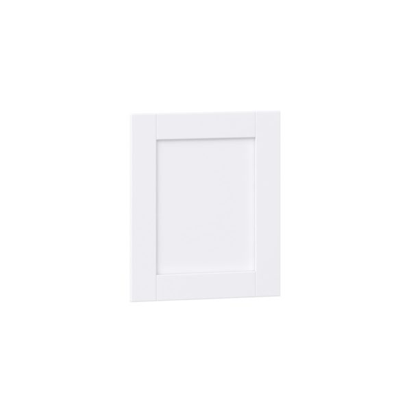 Dahlia Bright White  Shaker 16.5 x 20 x 0.75 in. Door