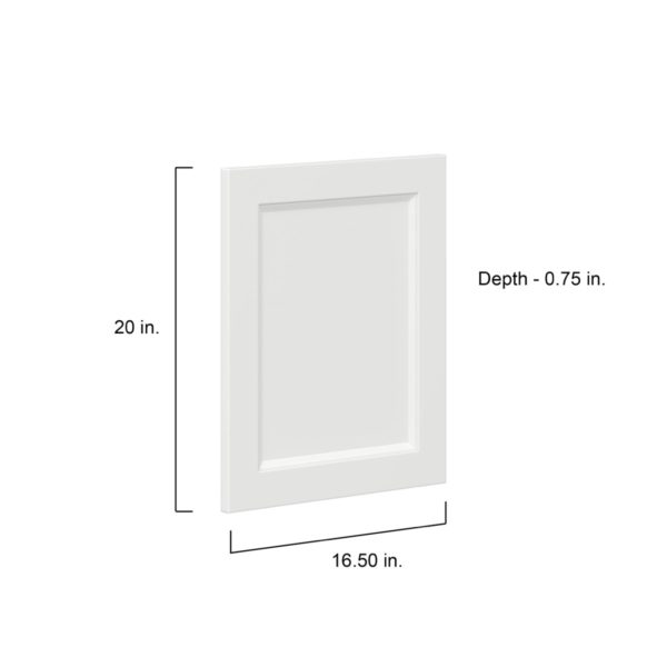 Magnolia Painted Bright White Recessed 16.5 x 20 x 0.75 in. Door