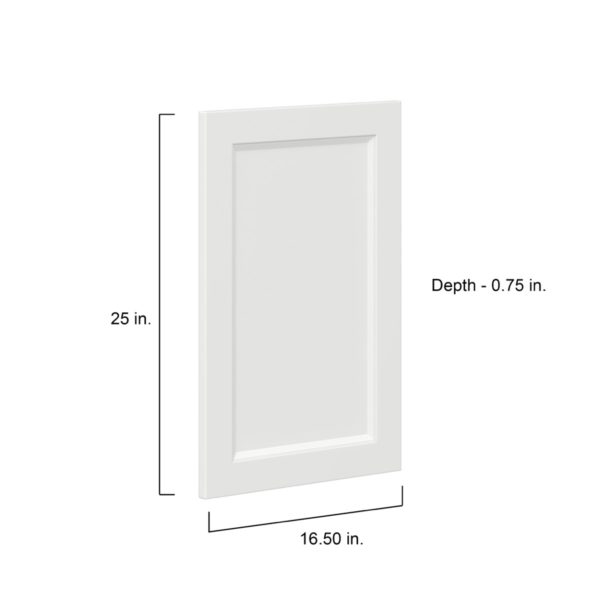 Magnolia Painted Bright White Recessed 16.5 x 25 x 0.75 in. Door