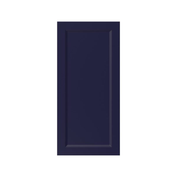 Camellia Painted Midnight Blue Recessed 16.5 x 35 x 0.75 in. Door