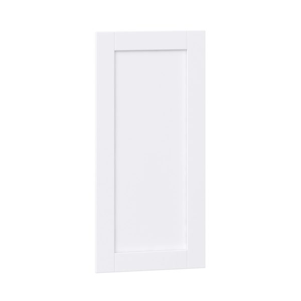 Dahlia Bright White  Shaker 16.5 x 35 x 0.75 in. Door