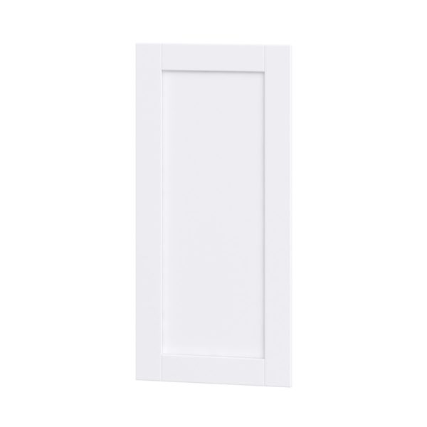 Dahlia Bright White  Shaker 16.5 x 35 x 0.75 in. Door