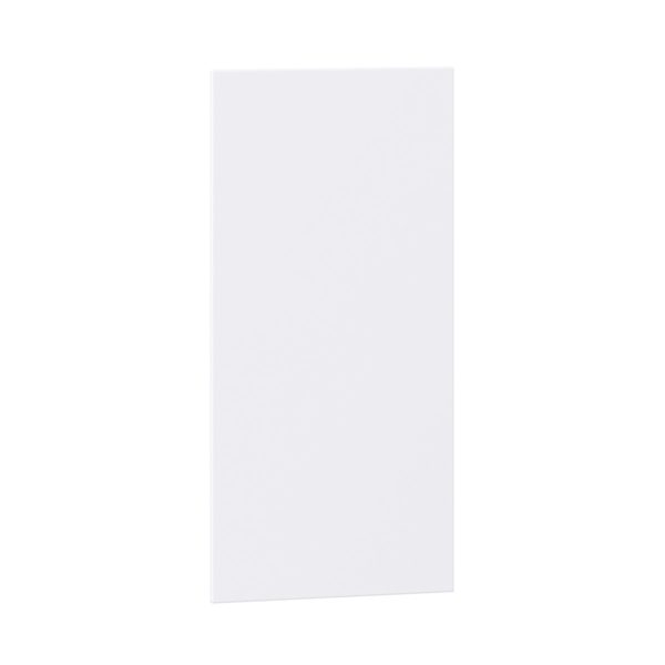 Lily Bright White  Slab 16.5 x 35 x 0.75 in. Door