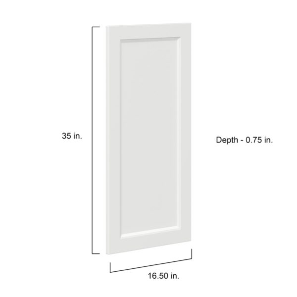 Magnolia Painted Bright White Recessed 16.5 x 35 x 0.75 in. Door