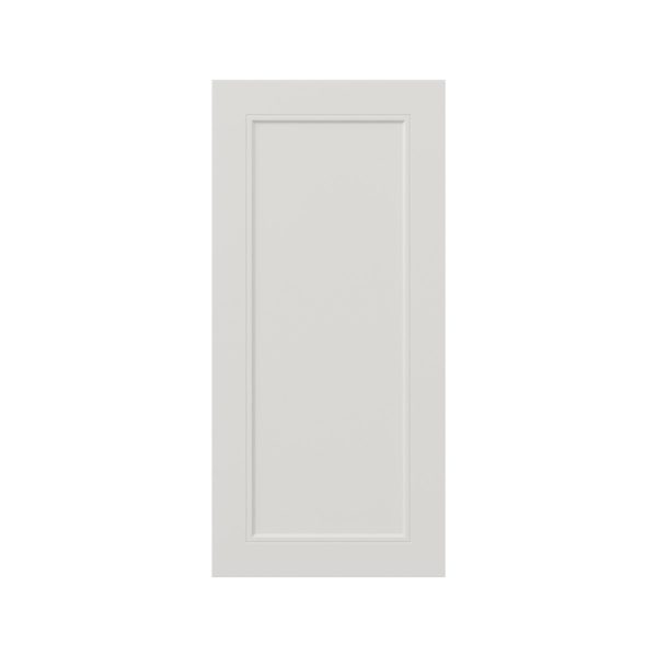 Wisteria Painted Light Gray Recessed 16.5 x 35 x 0.75 in. Door