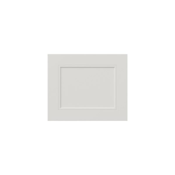 Wisteria Painted Light Gray Recessed 18 x 15 x 0.75 in. Door