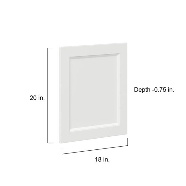 Magnolia Painted Bright White Recessed 18 x 20 x 0.75 in. Door