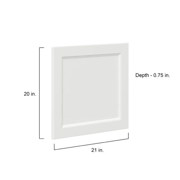 Magnolia Painted Bright White Recessed  21 x 20 x 0.75 in. Door