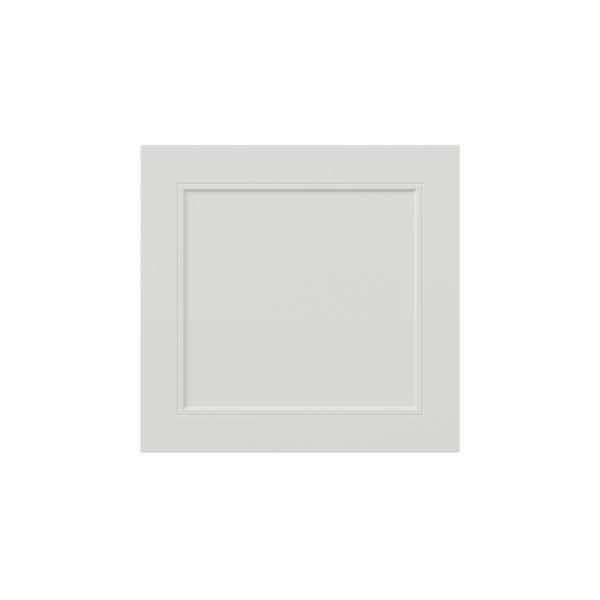 Wisteria Painted Light Gray Recessed  21 x 20 x 0.75 in. Door