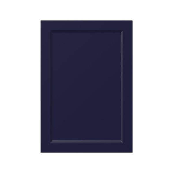 Camellia Painted Midnight Blue Recessed 21 x 30 x 0.75 in. Door