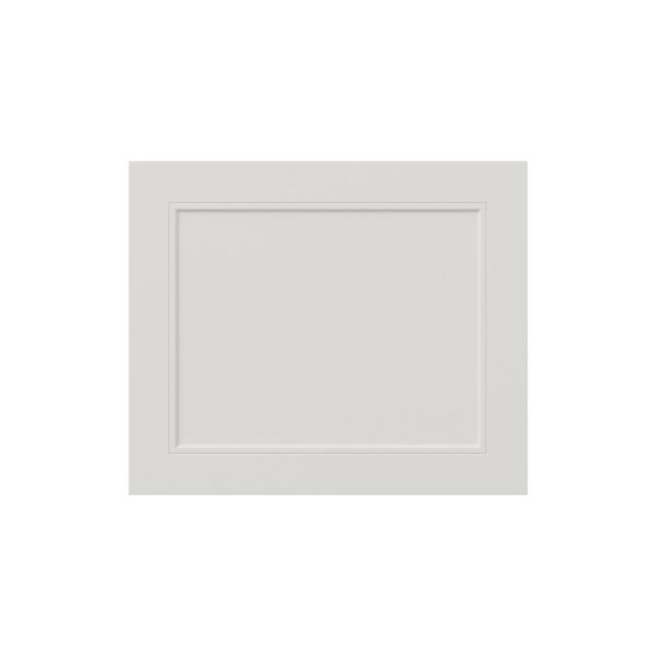 Wisteria Painted Light Gray Recessed 24 x 20 x 0.75 in. Door