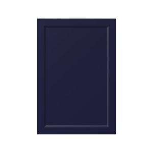 Camellia Painted Midnight Blue Recessed 24 x 35 x 0.75 in. Door