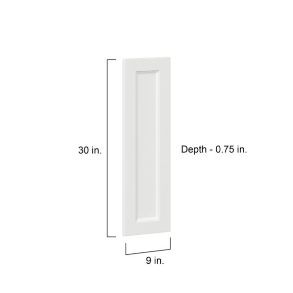 Magnolia Painted Bright White Recessed 9 x 30 x 0.75 in. Door