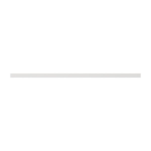 3 in. W x 96 in. H x 0.75 in. D  Magnolia Painted Bright White Cabinet Filler Strip