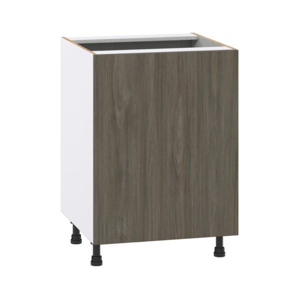 Cordyline Textured Slab Walnut Assembled Sink Base Cabinet with a Full High Door (24 in. W x 34.5 in. H x 24 in. D)