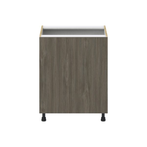 Cordyline Textured Slab Walnut Assembled Sink Base Cabinet with 2 Full High Doors (27 in. W X 34.5 in. H X 24 in. D)