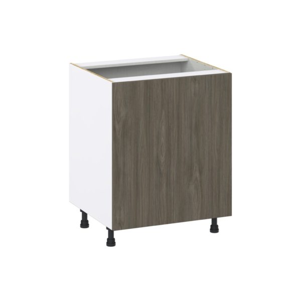 Cordyline Textured Slab Walnut Assembled Sink Base Cabinet with 2 Full High Doors (27 in. W X 34.5 in. H X 24 in. D)