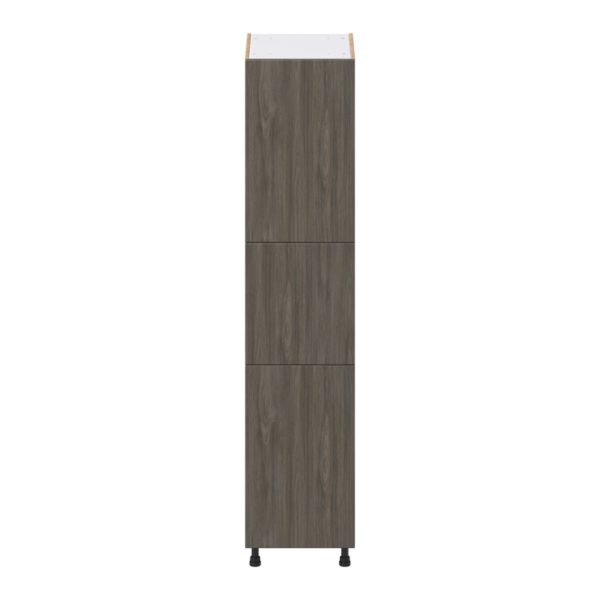 Cordyline Textured Slab Walnut Assembled Pantry  Cabinet with 4 Shelves (18 in. W x 84.5 in. H x 24 in. D)