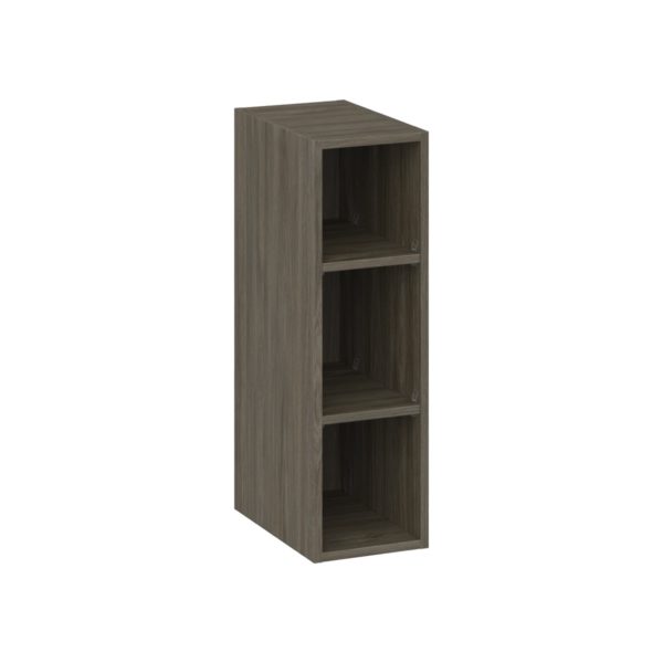 Cordyline Texmel Slab Walnut Wall Open Shelf 9 in. W X 30 in. H X 14 in. D