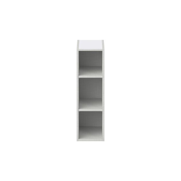 Magnolia Painted Bright White Wall Open Shelf 9 in. W X 30 in. H X 14 in. D