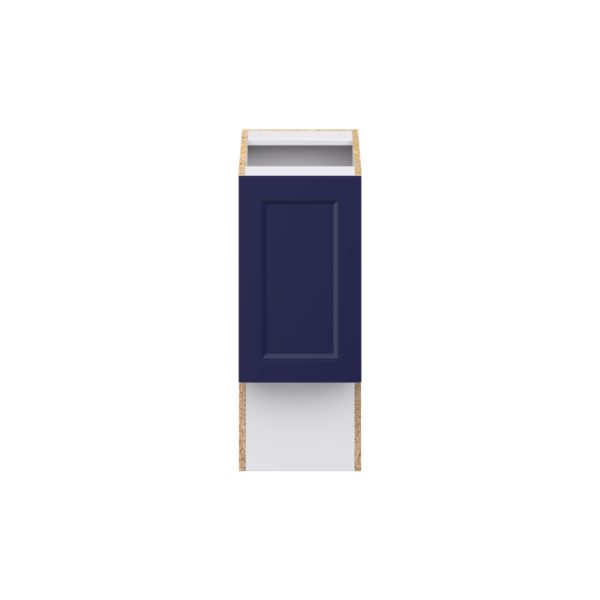 Camellia Painted Midnight Blue Recessed Assembled 12 in. W x 30 in. H x 21 in. D Accessible ADA Vanity Base Cabinet