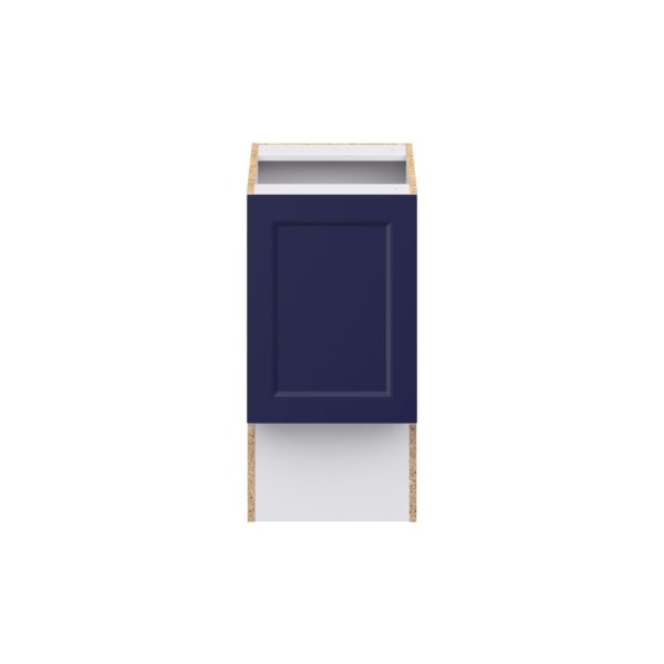 Camellia Painted Midnight Blue Recessed Assembled 15 in. W x 30 in. H x 21 in. D Accessible ADA Vanity Base Cabinet