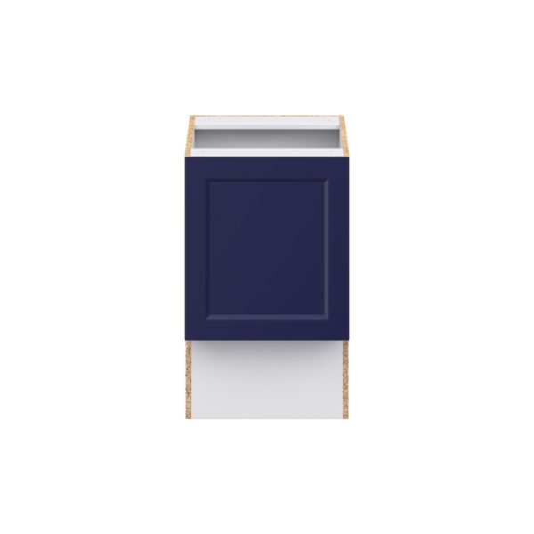 Camellia Painted Midnight Blue Recessed Assembled 18 in. W x 30 in. H x 21 in. D Accessible ADA Vanity Base Cabinet