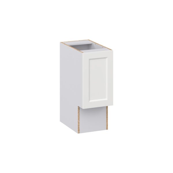 Magnolia Painted Bright White Recessed Assembled 12 in. W x 30 in. H x 21 in. D Accessible ADA Vanity Base Cabinet