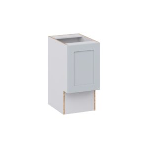 Sea Holly Light Gray Shaker Assembled 15 in. W x 30 in. H x 21 in. D Accessible ADA Vanity Base Cabinet