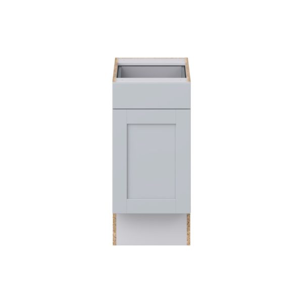 Sea Holly Light Gray Shaker Assembled 15 in. W x 32.5 in. H x 24 in. D Accessible ADA Base Cabinet with 1 Drawer