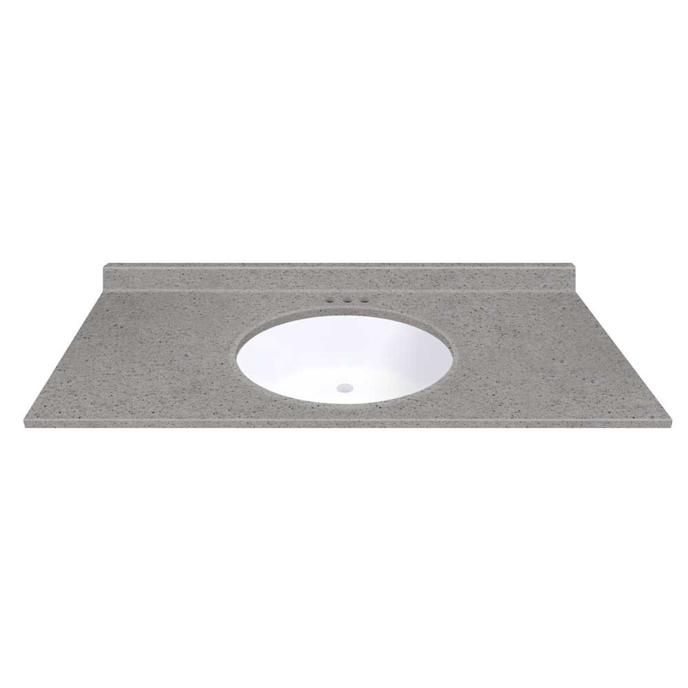 49”W x 22”D Riverbed Oval NonRecessed vanity Top