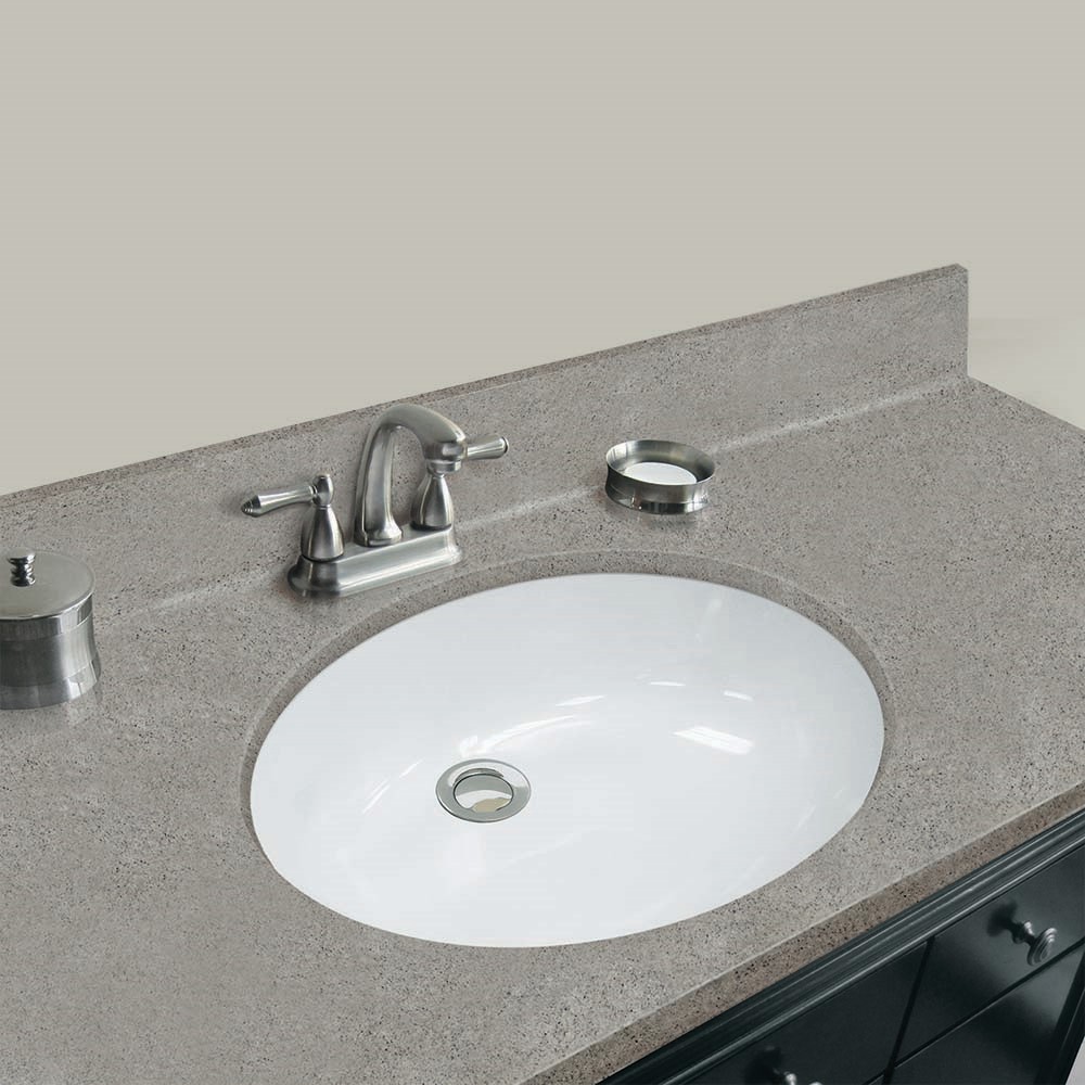 49”W x 22”D Riverbed Oval NonRecessed vanity Top