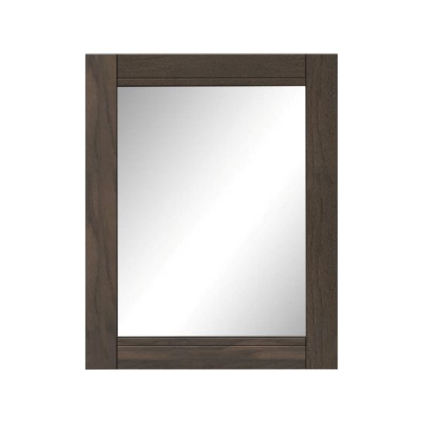 Angelica 24"W x 30"H Fossil Framed Mirror