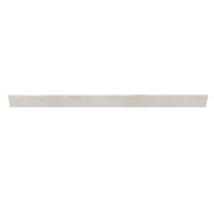 Daisy White 61 in. w x 0.75 in. d x 4 in. h Cultured Marble Backsplash