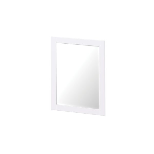 Foxglove 24"W x 30"H Alabaster Framed Mirror