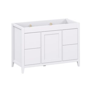 Foxglove 48"W x 21-5/8"D Alabaster Vanity Cabinet