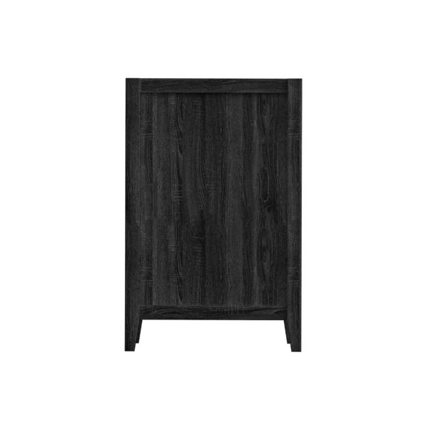 Foxglove 60"W x 21-5/8"D Coal Black Vanity Cabinet