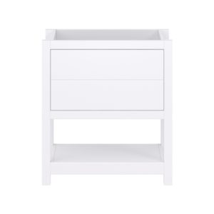 Hibiscus 30"W x 18-5/8"D Bright White Vanity Cabinet