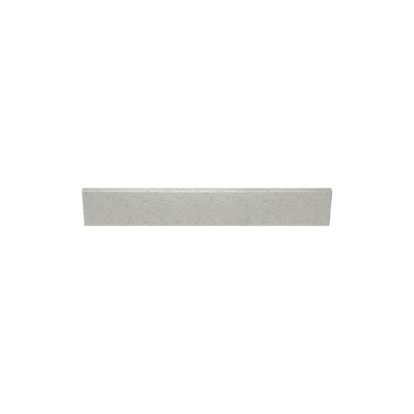 Silver Poplar 25 in. w x 0.75 in. d x 4 in. h Cultured Marble Backsplash