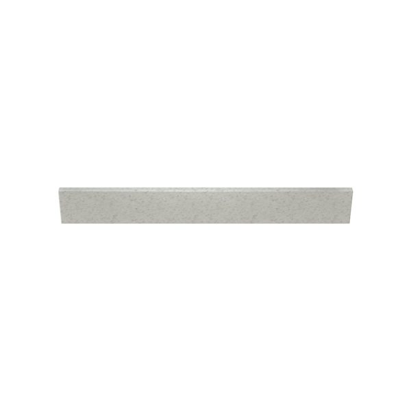 Silver Poplar 31 in. w x 0.75 in. d x 4 in. h Cultured Marble Backsplash