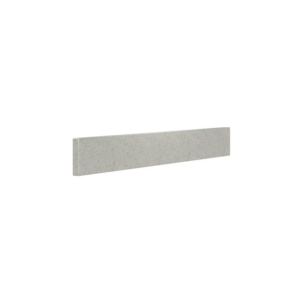 Silver Poplar 31 in. w x 0.75 in. d x 4 in. h Cultured Marble Backsplash