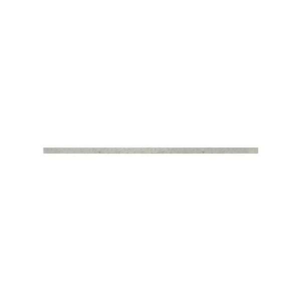 Silver Poplar 31 in. w x 0.75 in. d x 4 in. h Cultured Marble Backsplash