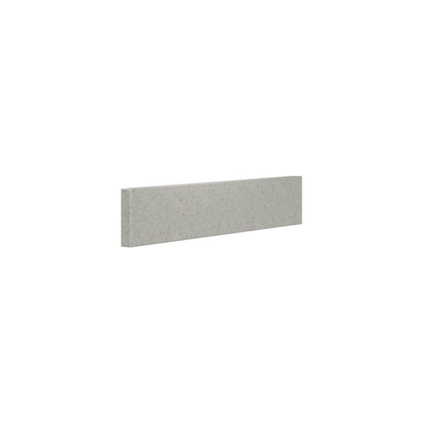 Silver Poplar 22 in. Cultured Marble Side Splash (Universal)