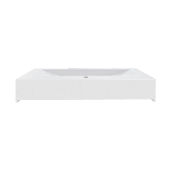 Soho 32"W x 19"D White Porcelain Vanity Top with Integrated Bowl