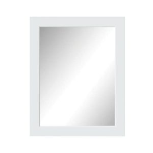 Southernwood 24"W x 30"H White Framed Mirror