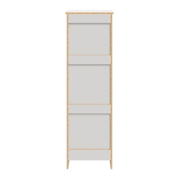 Southernwood 18-1/2"W x 15-1/8"D x 60"H White Linen Cabinet